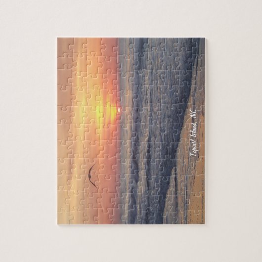 Île de hunier, puzzle d'OR, casse-tête (Vertical)