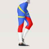 Ile de la Réunion Drapeau 974 Leggings (Rechts)