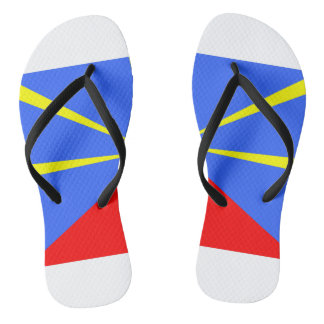 Ile de la Réunion Drapeau 974 Teenslippers