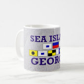 Île de mer, GA - tasse de Sandy (Devant gauche)