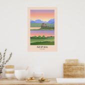Île de Mull Écosse Affiche de voyage (Cuisine)