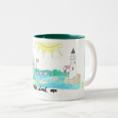 Île de Nantucket, tasse de café de mA (Devant droit)