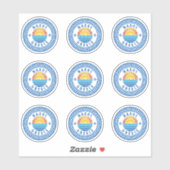 Ile de Naxos, Grèce Sticker à pack multiple (Feuille)