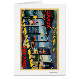 Île de Père Noël Catalina, la Californie