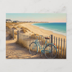 Île de Ré Frankrijk Fiets Briefkaart