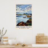 Île de Skye, Écosse Affiche Impression de voyage v (Cuisine)