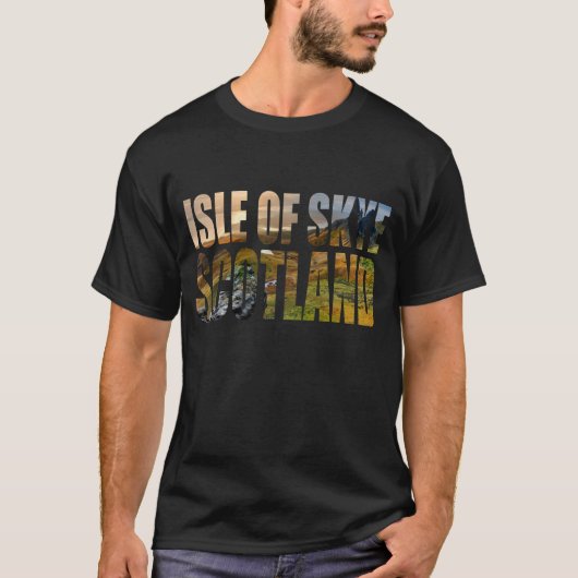 Île de T-shirt de Skye (Devant)
