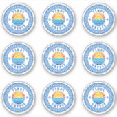 Ile de Tinos, Grèce Sticker à pack multiple (Devant)