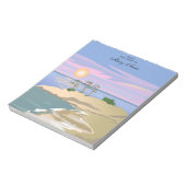 Île de vacances 1 Bloc-notes personnalisé (Tourné)