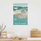 Île de Wight Affiche de voyage Ventnor (Cuisine)