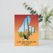 Île du Cap-Breton Nouvelle-Écosse Carte du Canada (Debout devant)