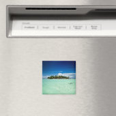 Île du Pacifique avec aimant pour palmiers (In Situ (Lave-vaisselle))