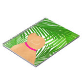 Île du palmier vert Chien jaune Cahier (Côté gauche)