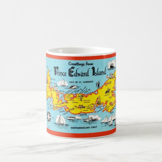 Île-du-Prince-Édouard Mug (Centre)