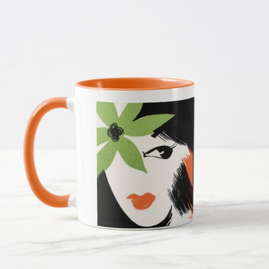 Île fille Mug (Gauche)