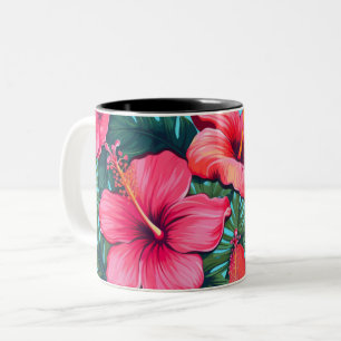 Île Hibiscus Café Mug