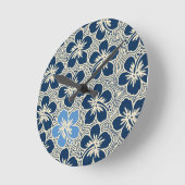 Ile Hibiscus Hawaii Horloges murales (Angle)