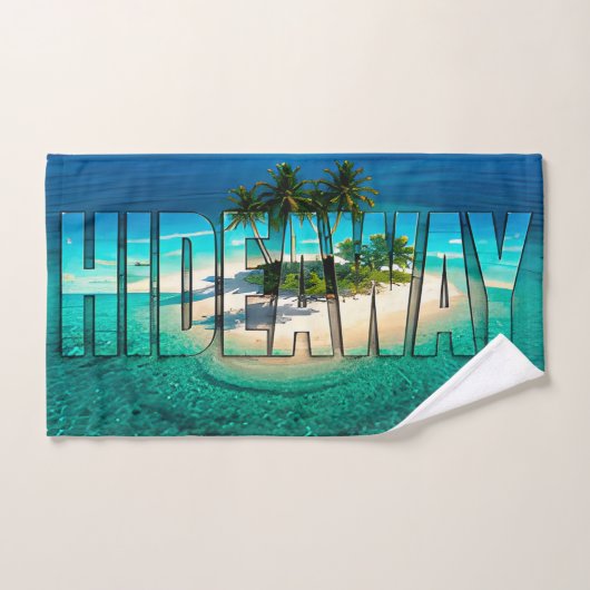 Île privée de luxe Hideaway (Serviette à main)
