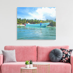 ÎLE SAONA #2 SUR TOILE 20 "x 16"