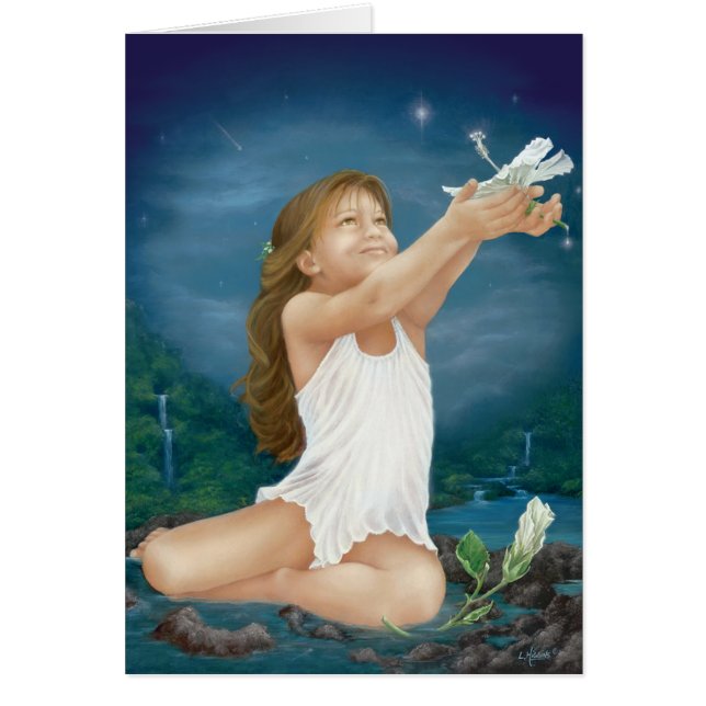 "Île souhaitant" la peinture à l'huile par Lori (Devant)