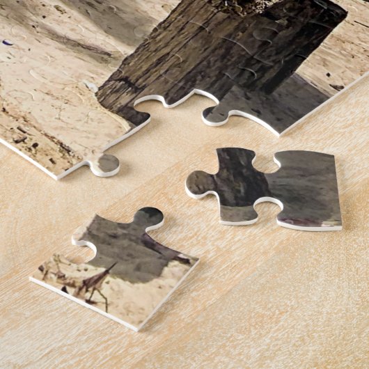 Ile Tropicale isolée Plage Me Marier Puzzle (Côté)