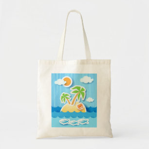Île tropicale, sac