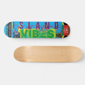 ÎLE VIBES JMT 7 3/4" Skateboard Deck (Horz)