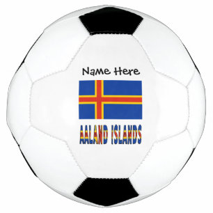Îles Åland Ålander Drapeau Personnalisé