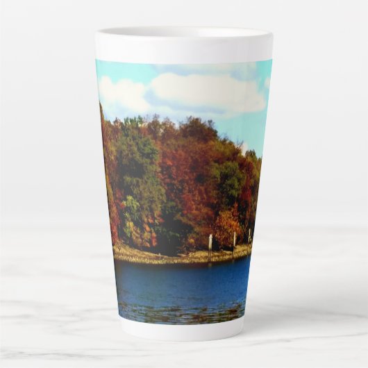 Îles dans le Stream Latte Mug (Devant)