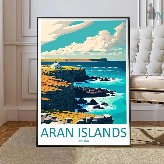 Îles d'Aran Impression Îles d'Aran Décoration Mais