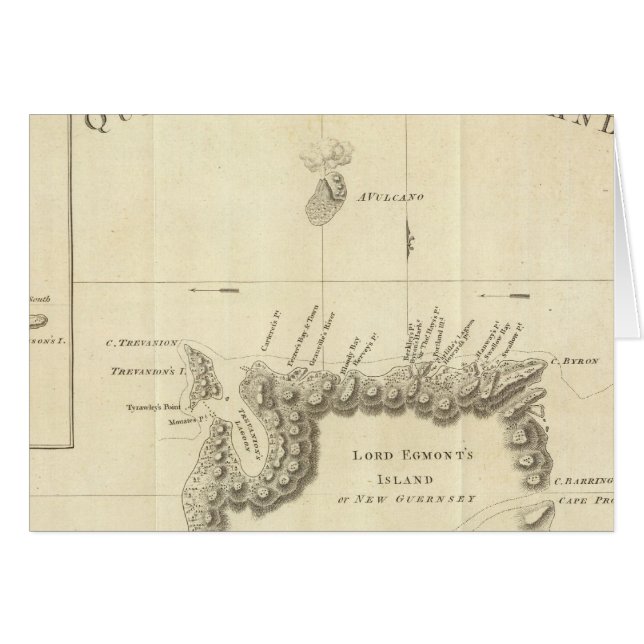 Îles de la Reine-Charlotte (Devant horizontal)