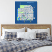 Îles de SF, toile étirée de 2'x2' (Insitu(Chambre))