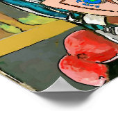 Iles de Voyage Gratuit, modifier le texte, Poster (Coin)