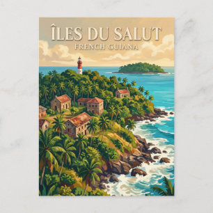 Îles du Salut Kourou Frans-Guyana Briefkaart