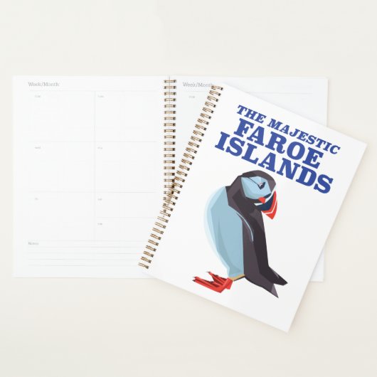 Iles Féroé Puffin (Devant avec enveloppe)