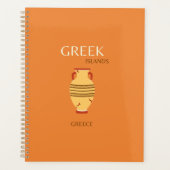 Îles grecques, Grèce, Voyage, Preppy, Orange (Devant)