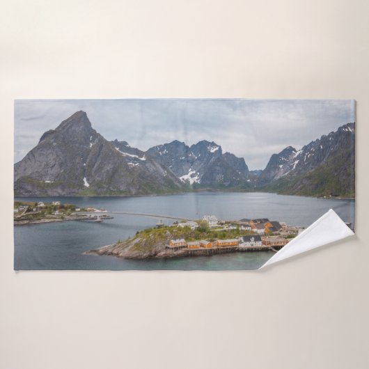 Iles Lofoten Norvège (Serviette de bain)