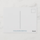 Îles Lofoten, Norvège, Carte postale (Dos)