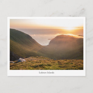 Îles Lofoten Norvège Carte postale