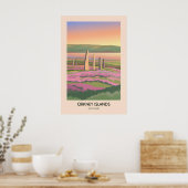 Îles Orcades Écosse Affiche de voyage (Cuisine)