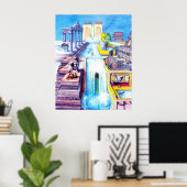 Îles - Poster (Bureau à domicile)