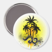 Îles tropicales 3 Magnet (Recto/Verso)