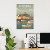 Ilfracombe Devon Travel Poster (Bureau à domicile)