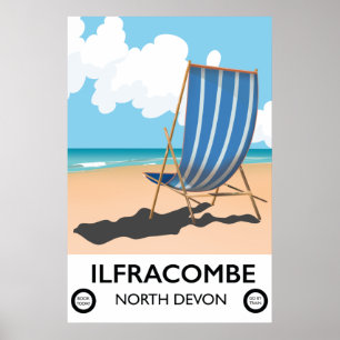 Ilfracombe North Devon reisposter Poster