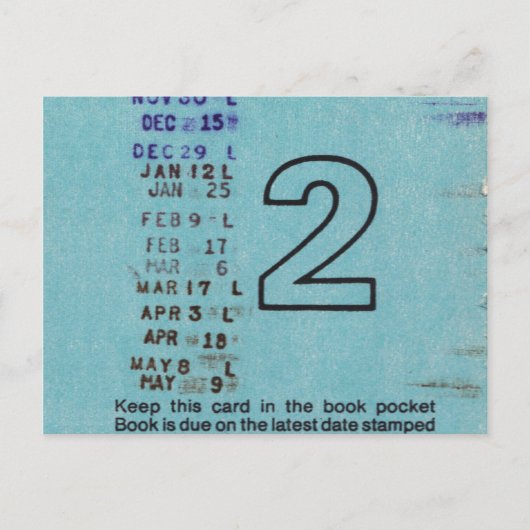 Ilium Public Library Card nr. 2 Briefkaart (Voorkant)