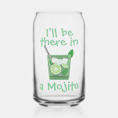 "I'll Be There in a Mojito" Fun Cocktail Slogan (Recto)