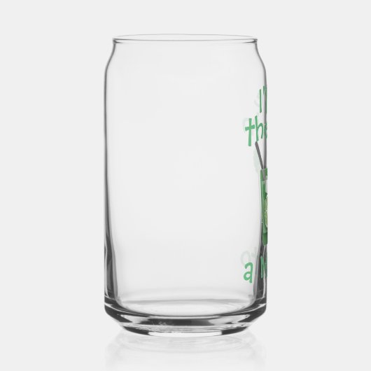 "I'll Be There in a Mojito" Fun Cocktail Slogan (Droite)