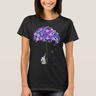 Ill Remember For You Paarse olifant Heimers Aware T-shirt
