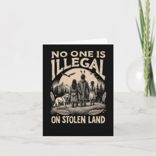 Illegaal op gestolen land 90's kaart