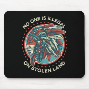 Illegaal op gestolen land tegen Trump-protest Muismat